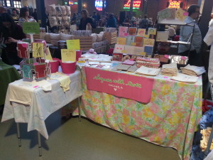 La De Blog - Rhymes with Twee Booth Set-Up @ Show of Hands @ Ravenswood Event Center