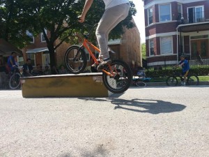 La De Blog - BMX Tricks Demo by Bikes 'N Roses @ PEAP Block Party